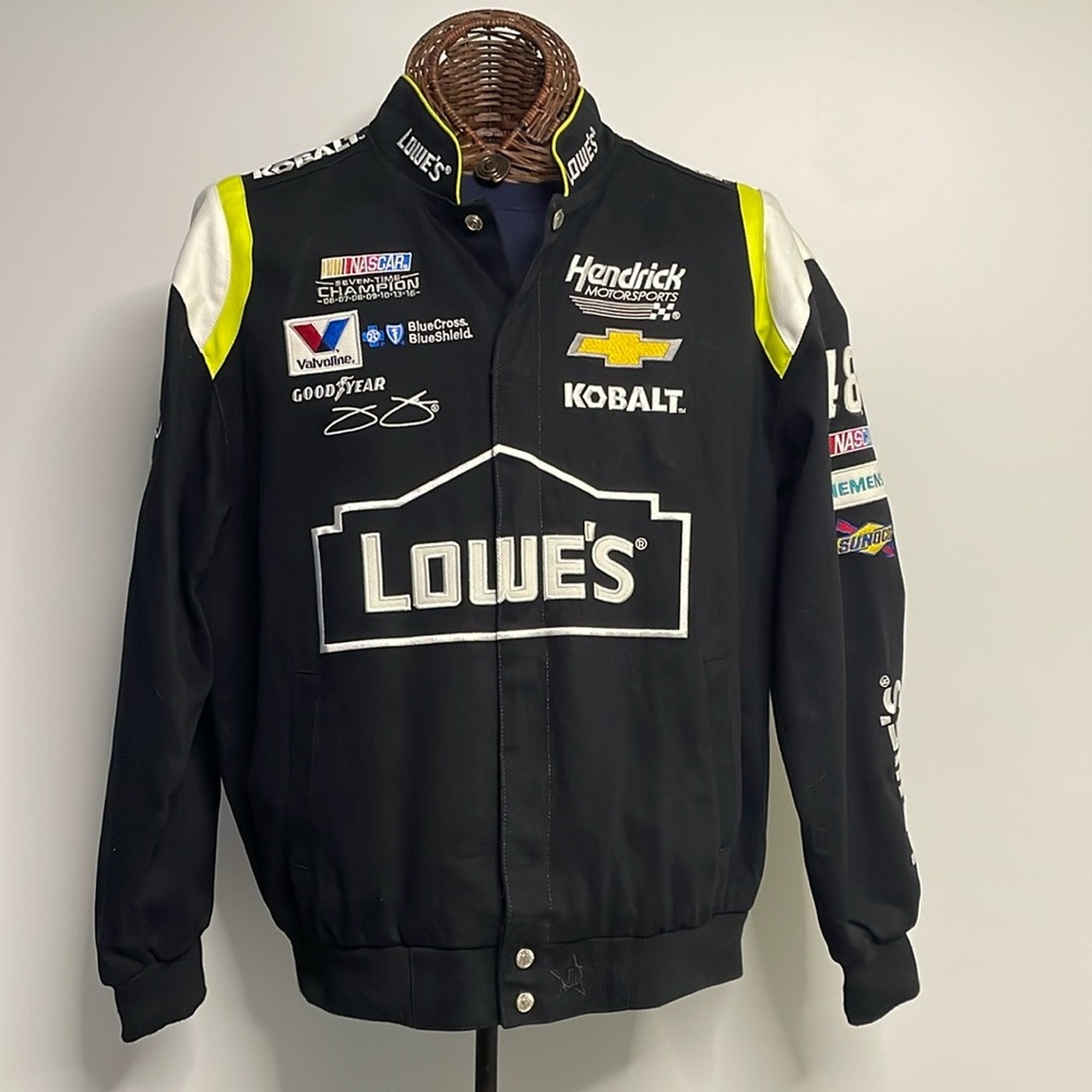 Commemorative NASCAR Racing Jacket: Jimmy Johnson 7-time Champion